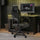 Maverick Ergonomic PC Office Gaming Chair - Black / Gold